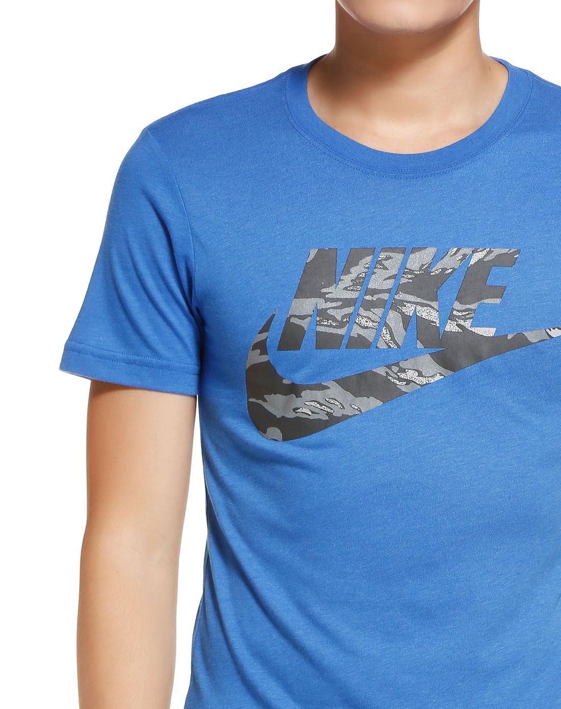 nike极致运动专场吸汗宽松 男款蓝色短袖t恤549759-439_唯品会