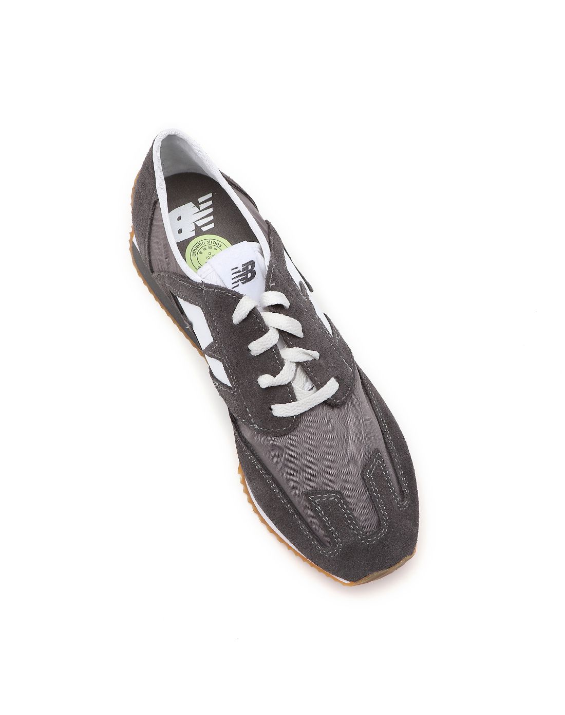 nb320 中性款深灰色运动鞋 轻巧耐磨