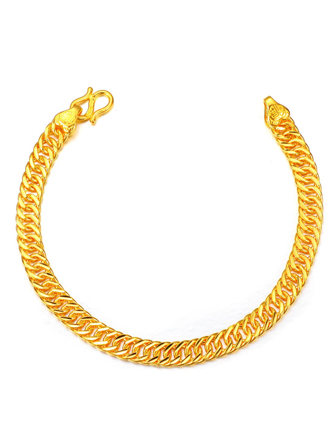 萃华 老板链 足金手链 约10.56克 计价