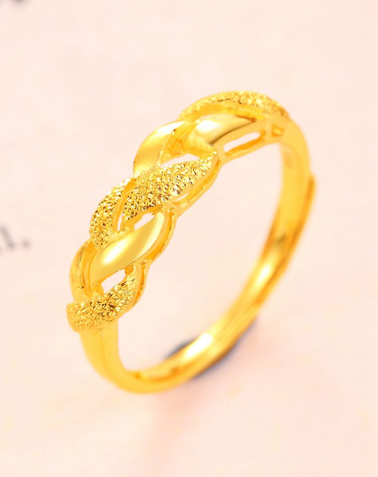 mclon 足金千千结戒指 (计价)约2.65g