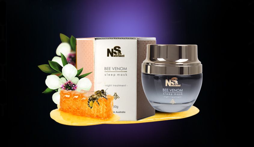 skinnutrient 澳洲skin nutrient澳肌莱蜂毒精华免洗面膜50g