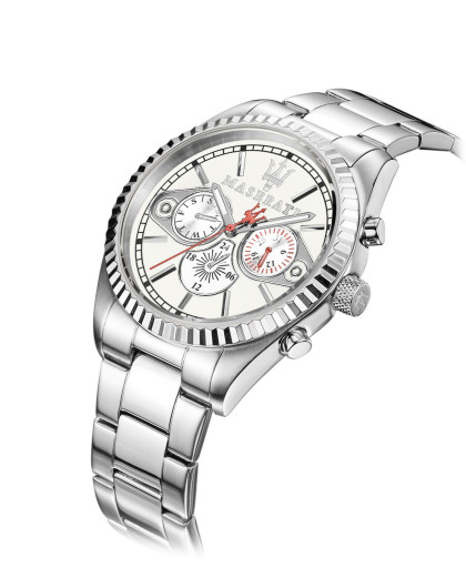 maserati tempo玛莎拉蒂三叉戟秒针多功能男士石英表r8853100005