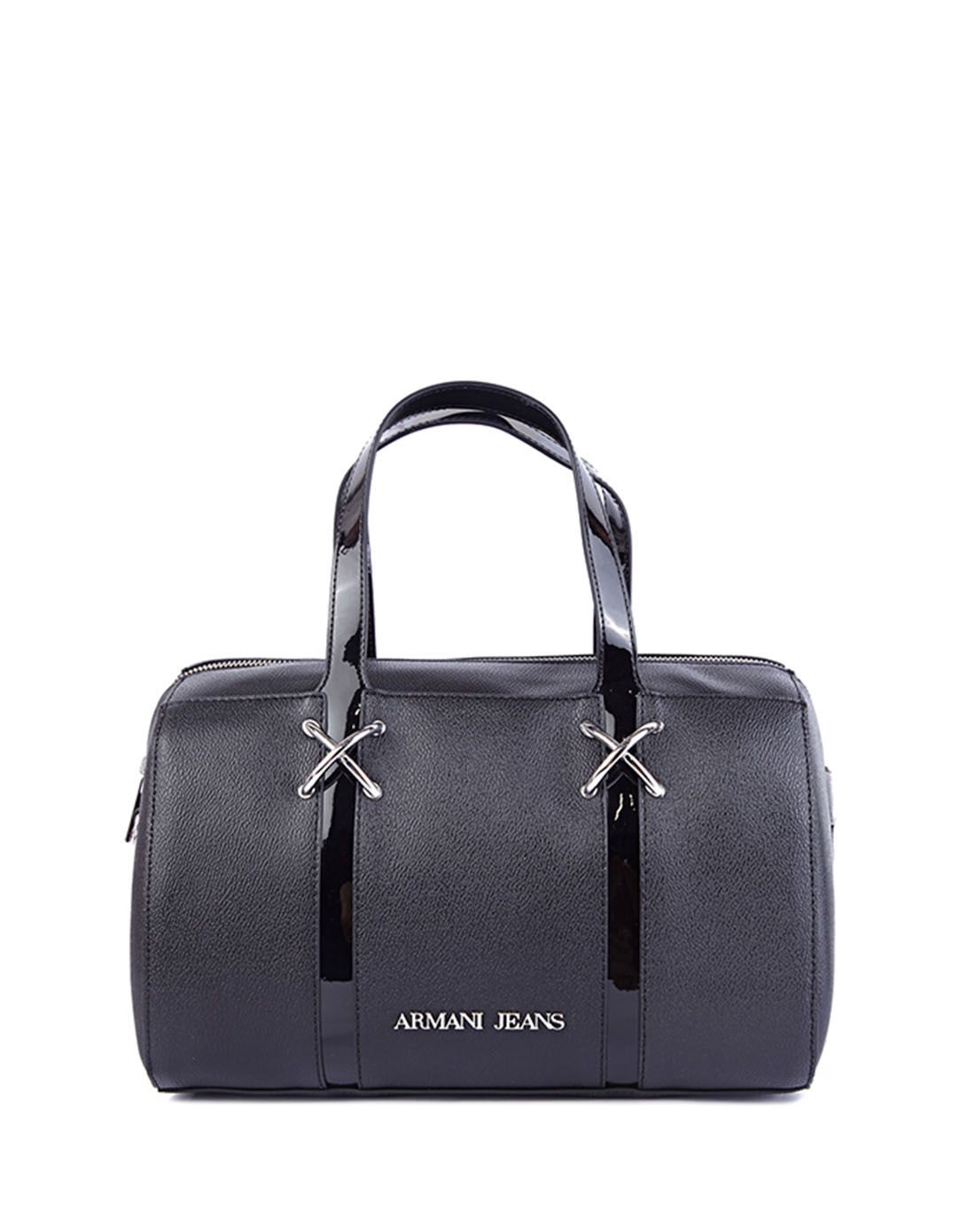 > armani jeans 女士黑色优雅手提包