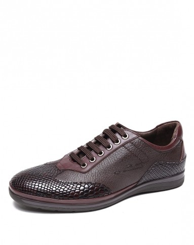 布兰施braun buffel酒红色牛皮动感男鞋b227162077700_唯品会