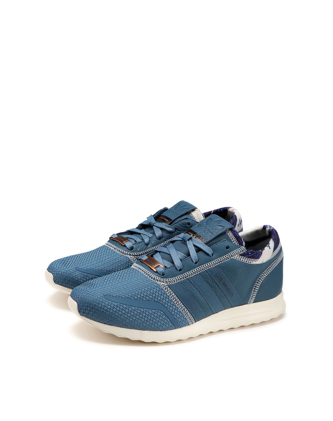 los angeles 中性款蓝色运动鞋