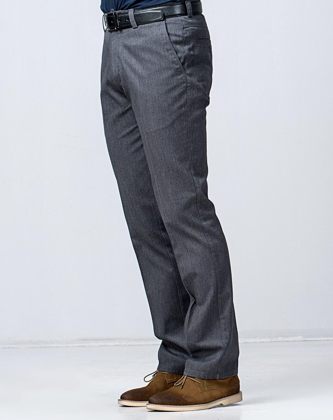 雅戈尔男士商务休闲修身休闲裤