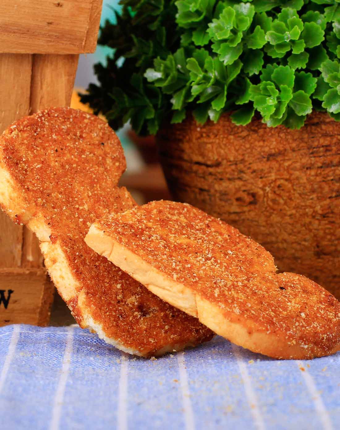 (两件起售)小农庄烤面包干披萨口味