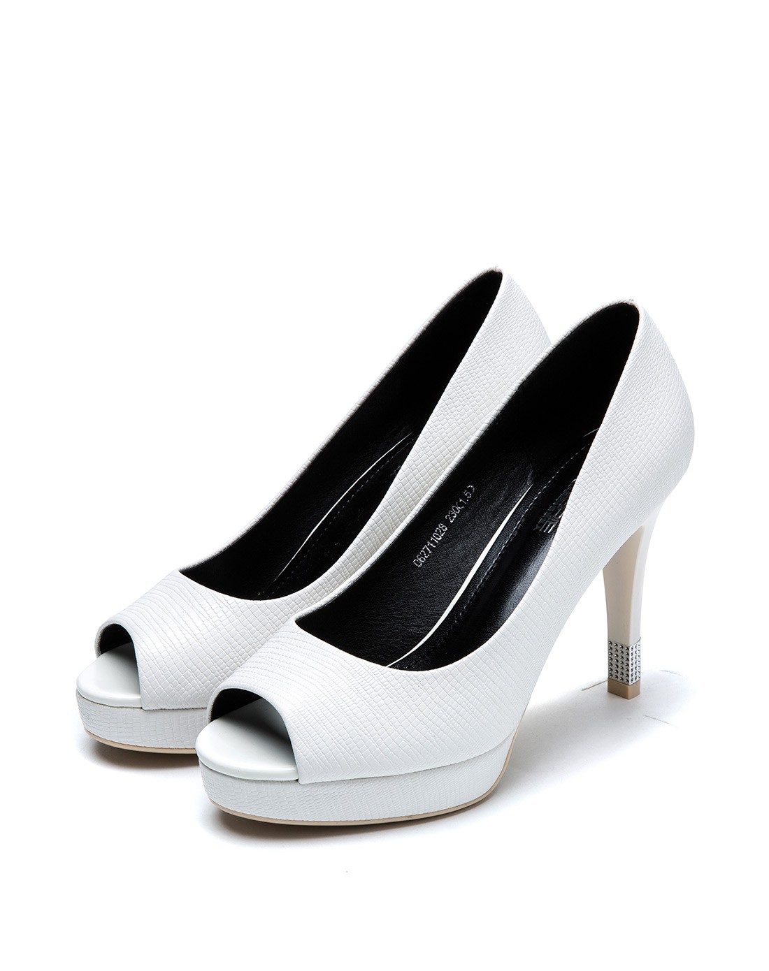 奥康aokang旗下女鞋专场 美丽佳人春季新款时尚防水台鱼嘴单鞋