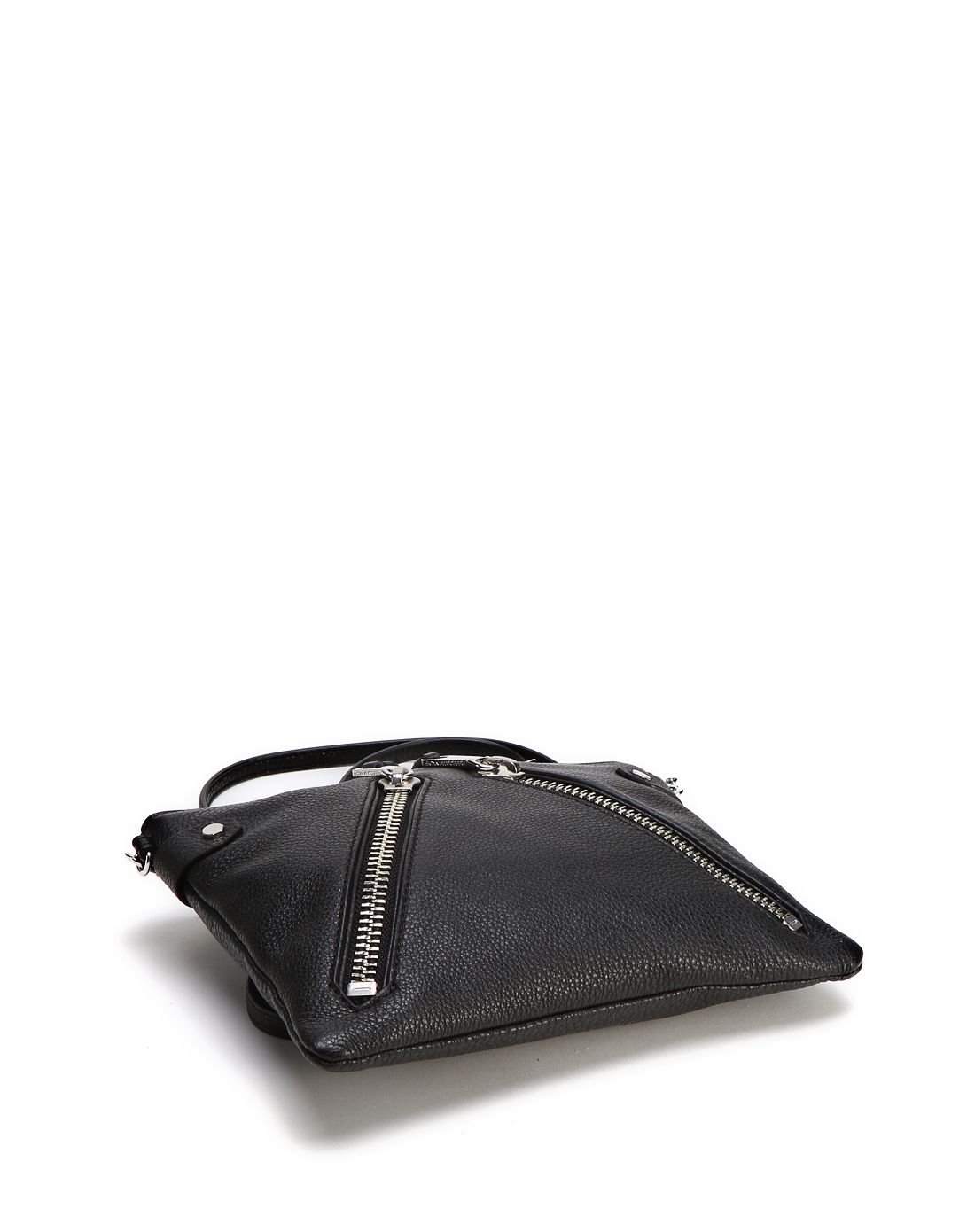 牛皮moto jon crossbody 单肩斜跨包