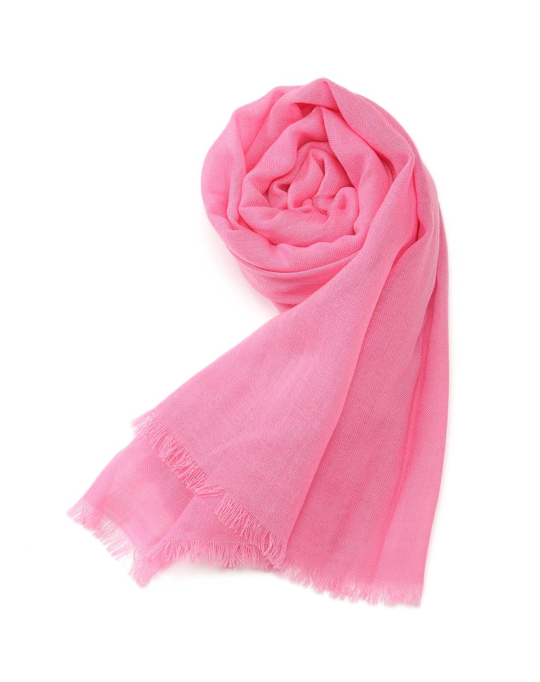 丽丽lily桃红色精致淑女羊毛围巾114320az47213_唯品会