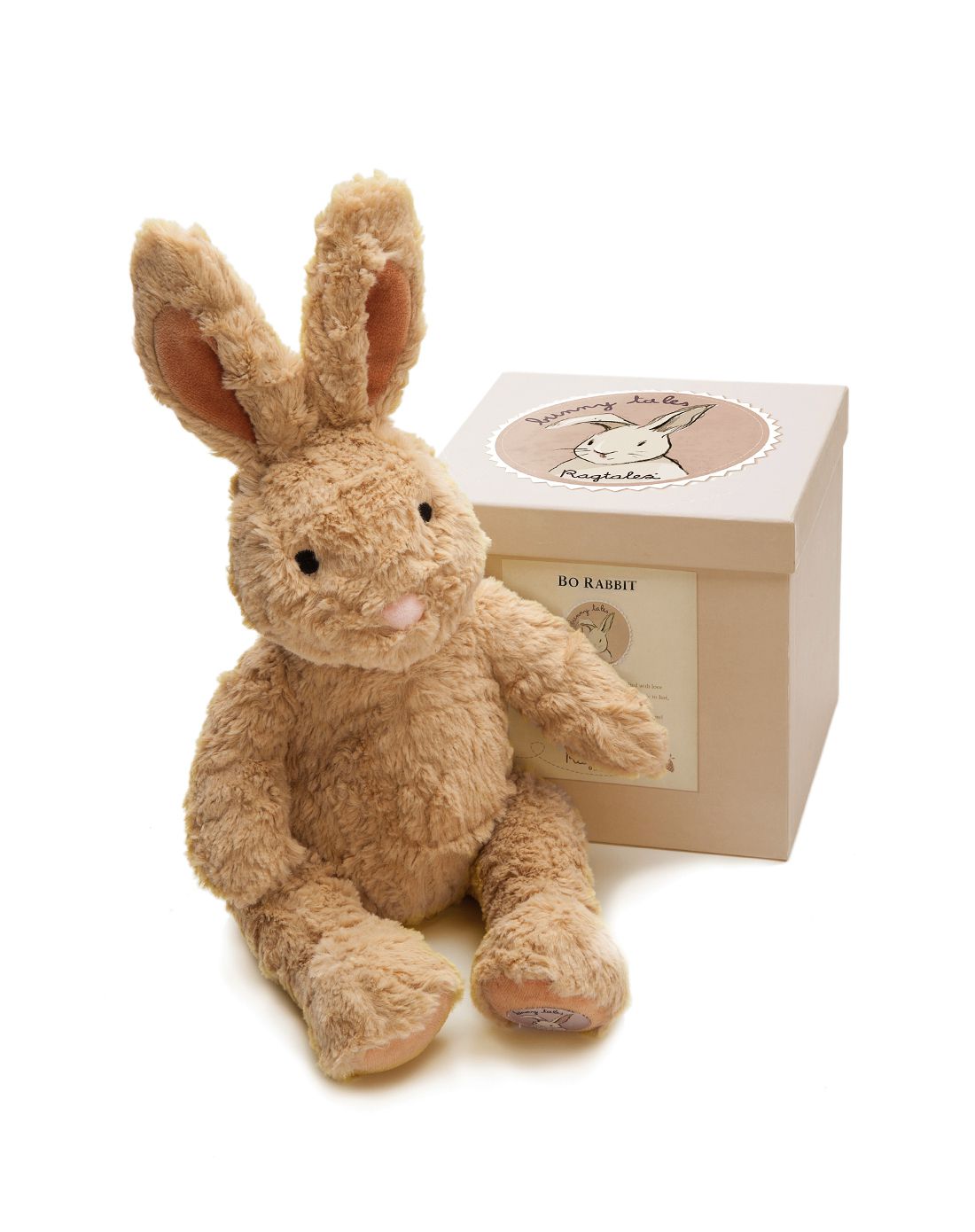 英国ragtales芮格童话 bo波波兔手工布偶