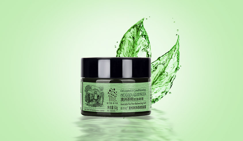 锁水控油 澳洲茶树净透调理凝露50g 纤滑水晶质感,凝聚澳洲茶树精油
