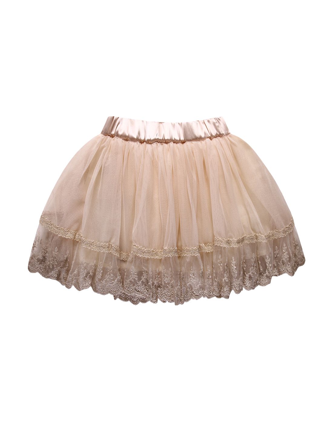 【专柜同款】女童金色裙子