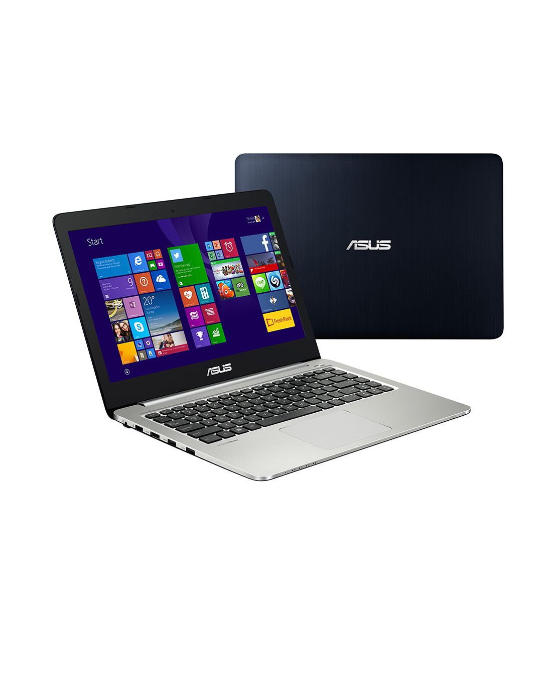 华硕&宏碁电脑专场直发货k401lb5200蓝色轻薄高清i5 配件5件套k401lb