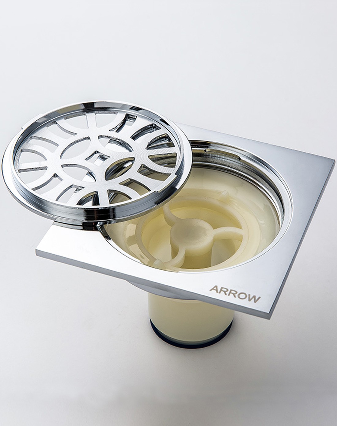 优质铜地漏磁吸自闭式防臭防堵地漏