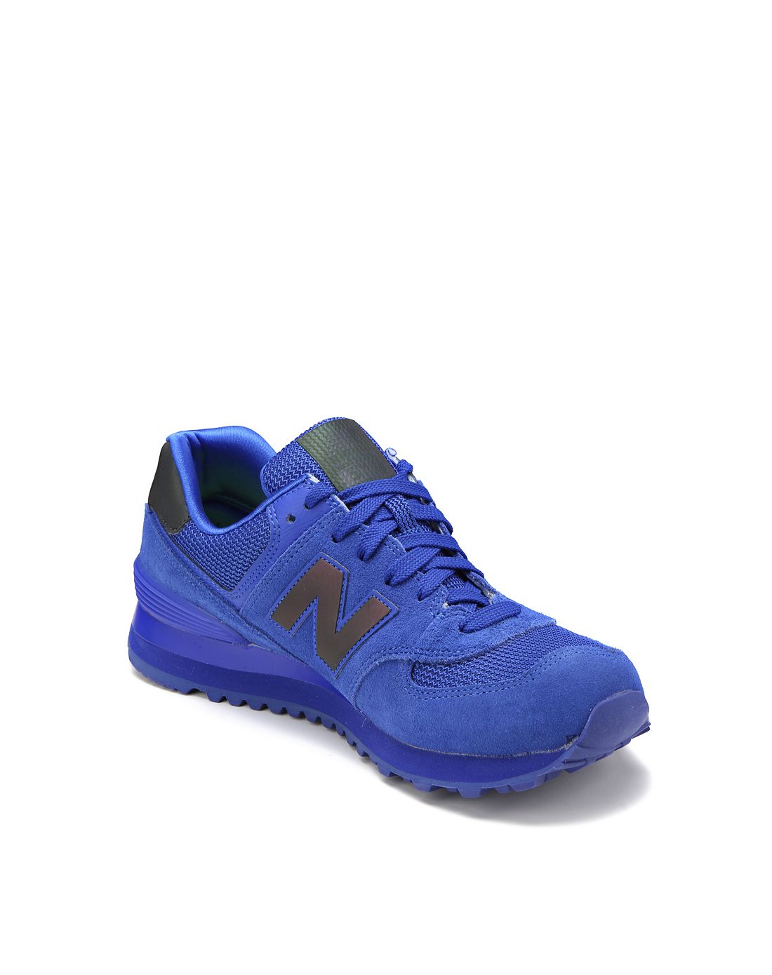 nb574 女款深蓝色低帮运动鞋