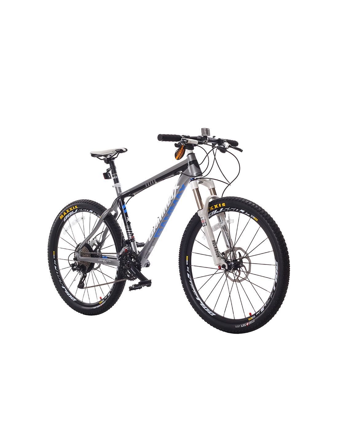 捷马gamma自行车专场直发货征服者880版26寸 中性款银色山地车 台湾