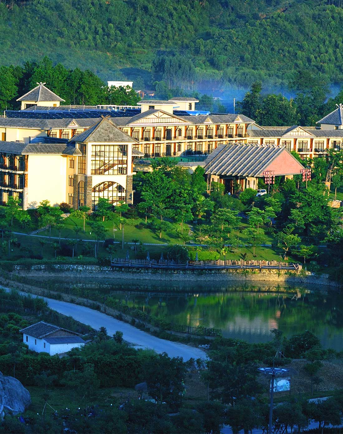 即日至2月6日(周六)清远佛冈森波拉度假森林双人温泉养生之旅(预约id