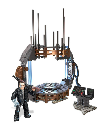 美国mattel儿童玩具专场 美高mega bloks终结者时光机玩具套装