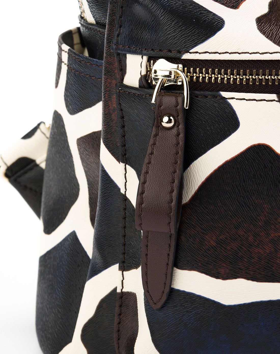 雅阁斯顿apaesiton2016年新款黑棕不规则纹路背包a4007313_唯品会