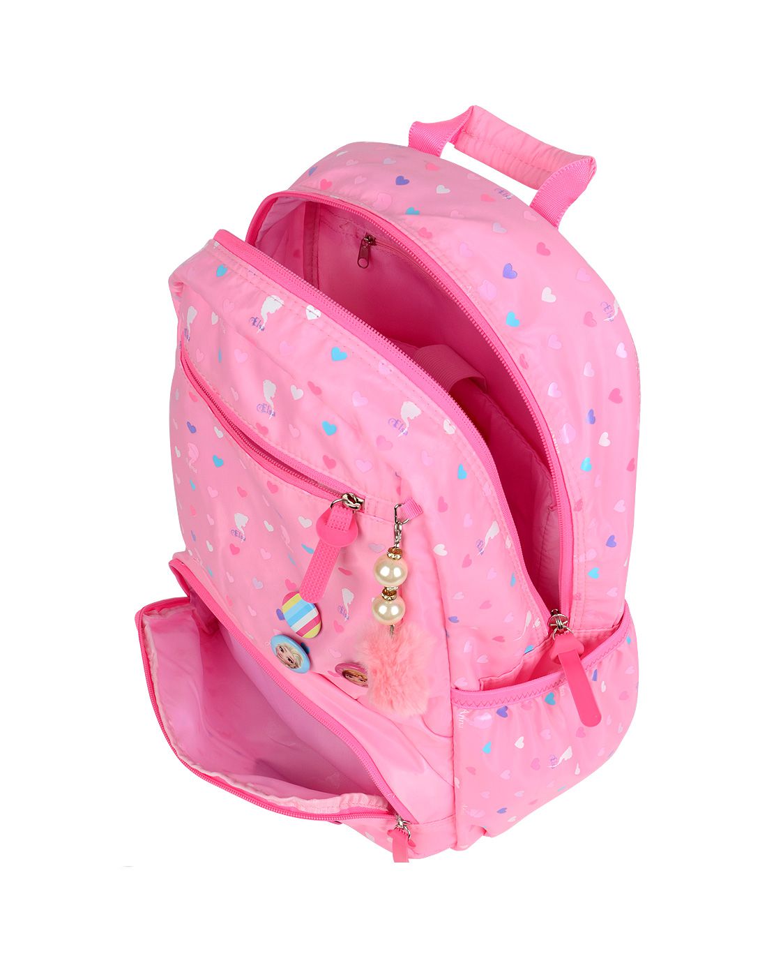 女童粉色冰雪奇缘休闲背包