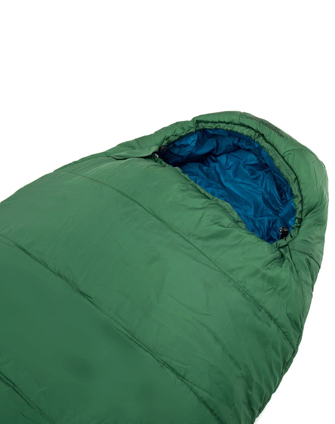 深林绿色妈咪式1800g单色棉睡袋