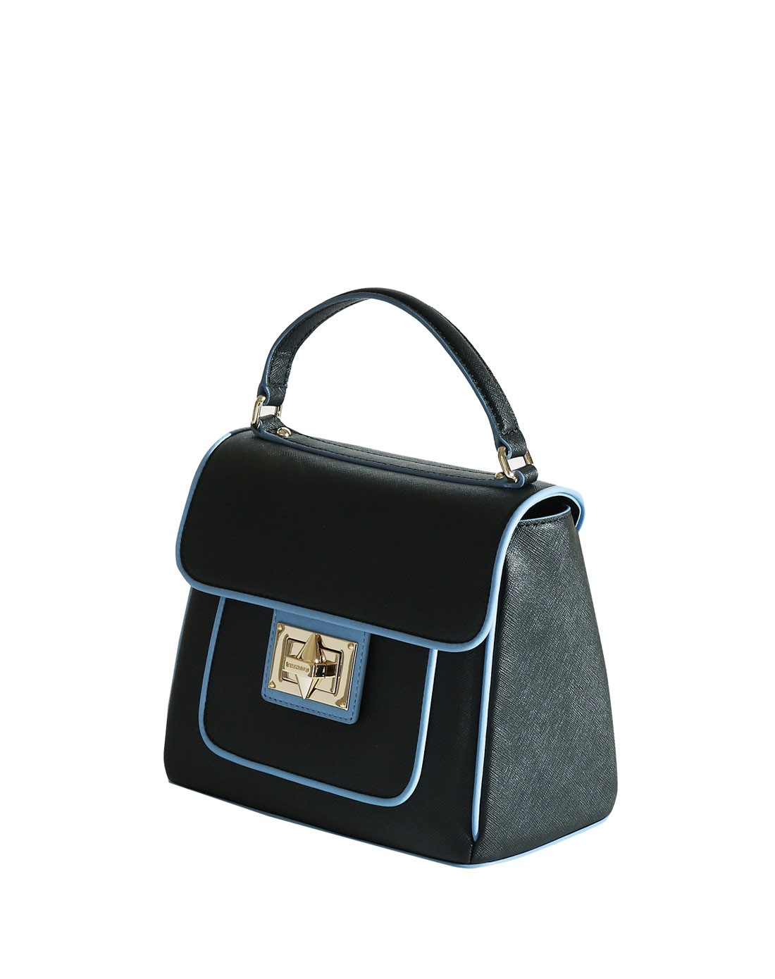 tuscans黑色时尚斜挎盖头包tb211252s2lc00_唯品会