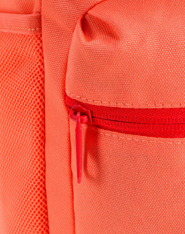 亮眼轻便 中性款橘红色双肩背包