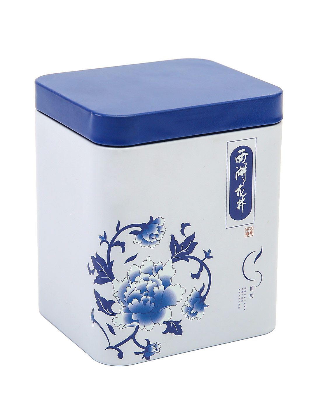 御峰精选茶叶专场 中狮牌 雨前 西湖龙井青花韵50g/罐装