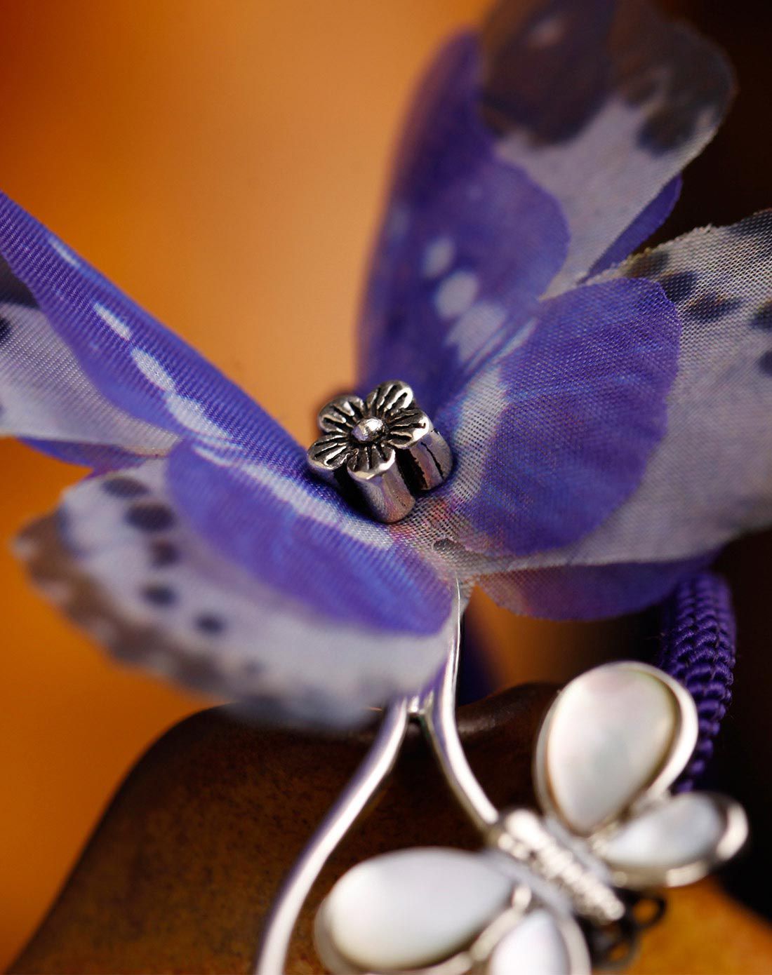 凤凰涅磐 专供 蝶恋花贝壳蝴蝶元素短项链