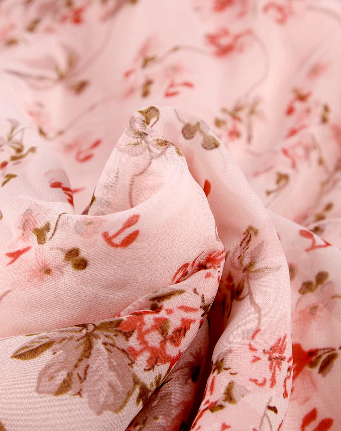 女款虾粉色天鹅绒裙装