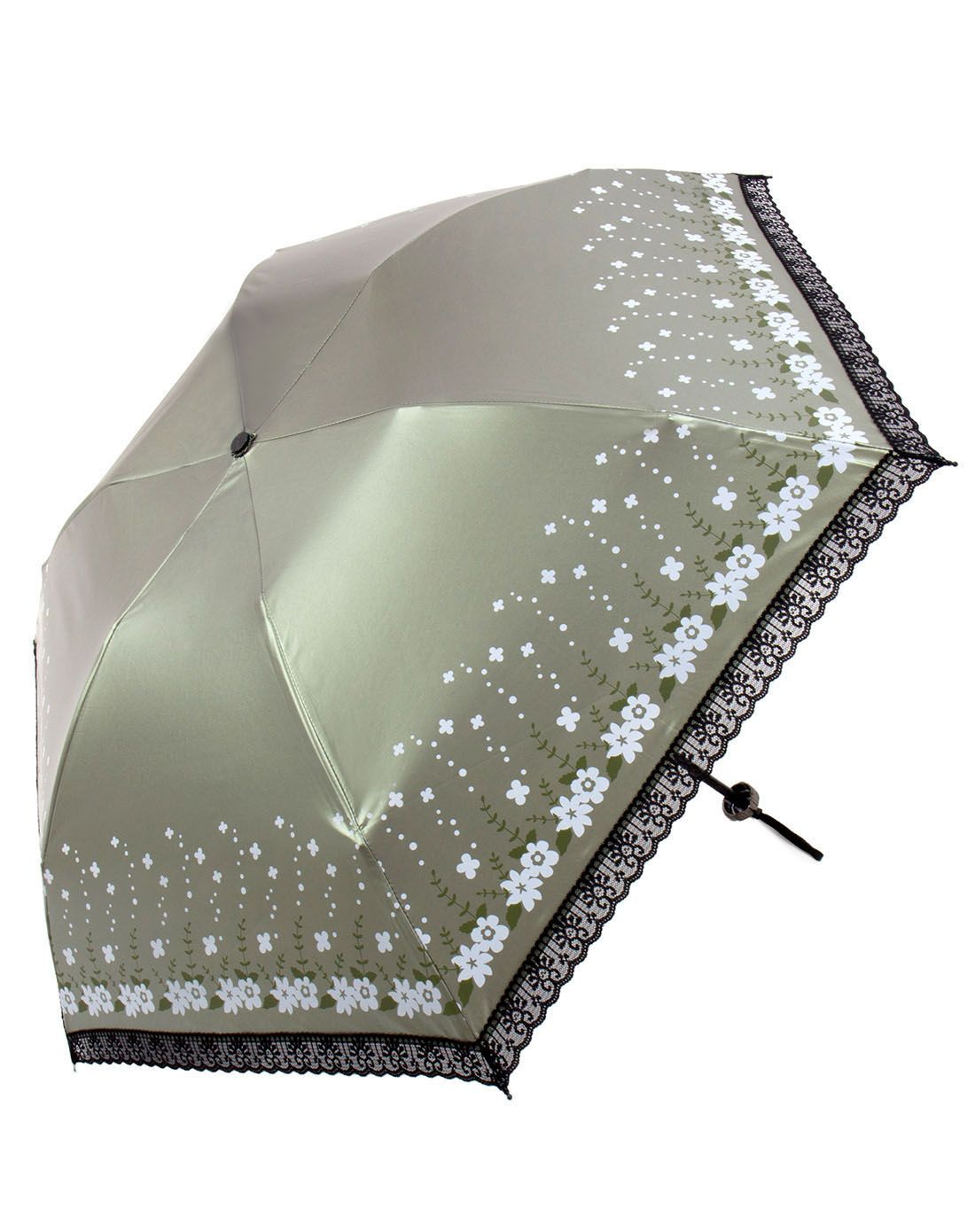 william&kate 超轻碳纤(仅150g)轻巧散花飞舞四折伞