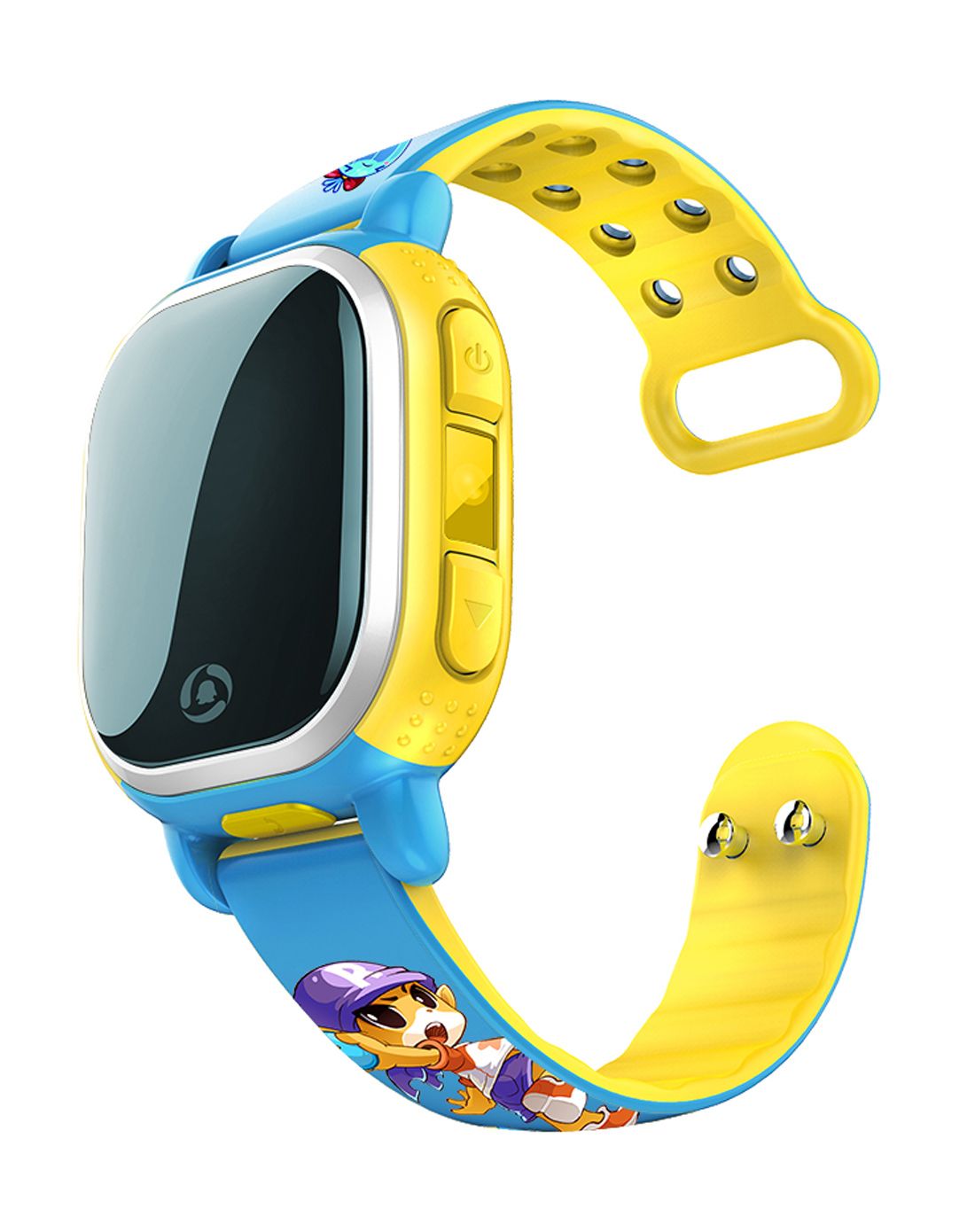 腾讯智能可定位拍照通话的儿童手表 赠会说话的水蓝蓝玩偶