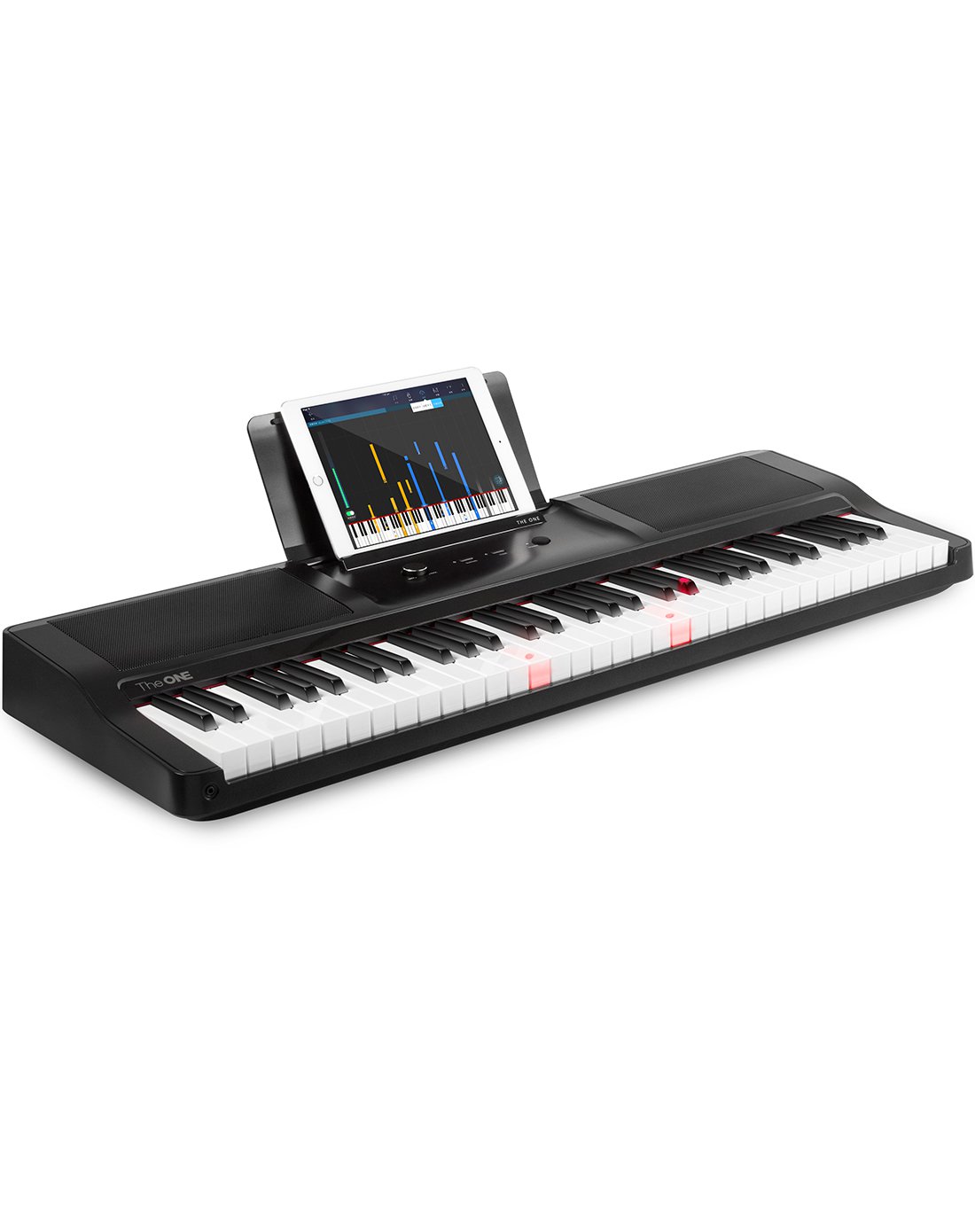the one智能钢琴 61键便携版电子琴 专业成人儿童初学 时尚黑