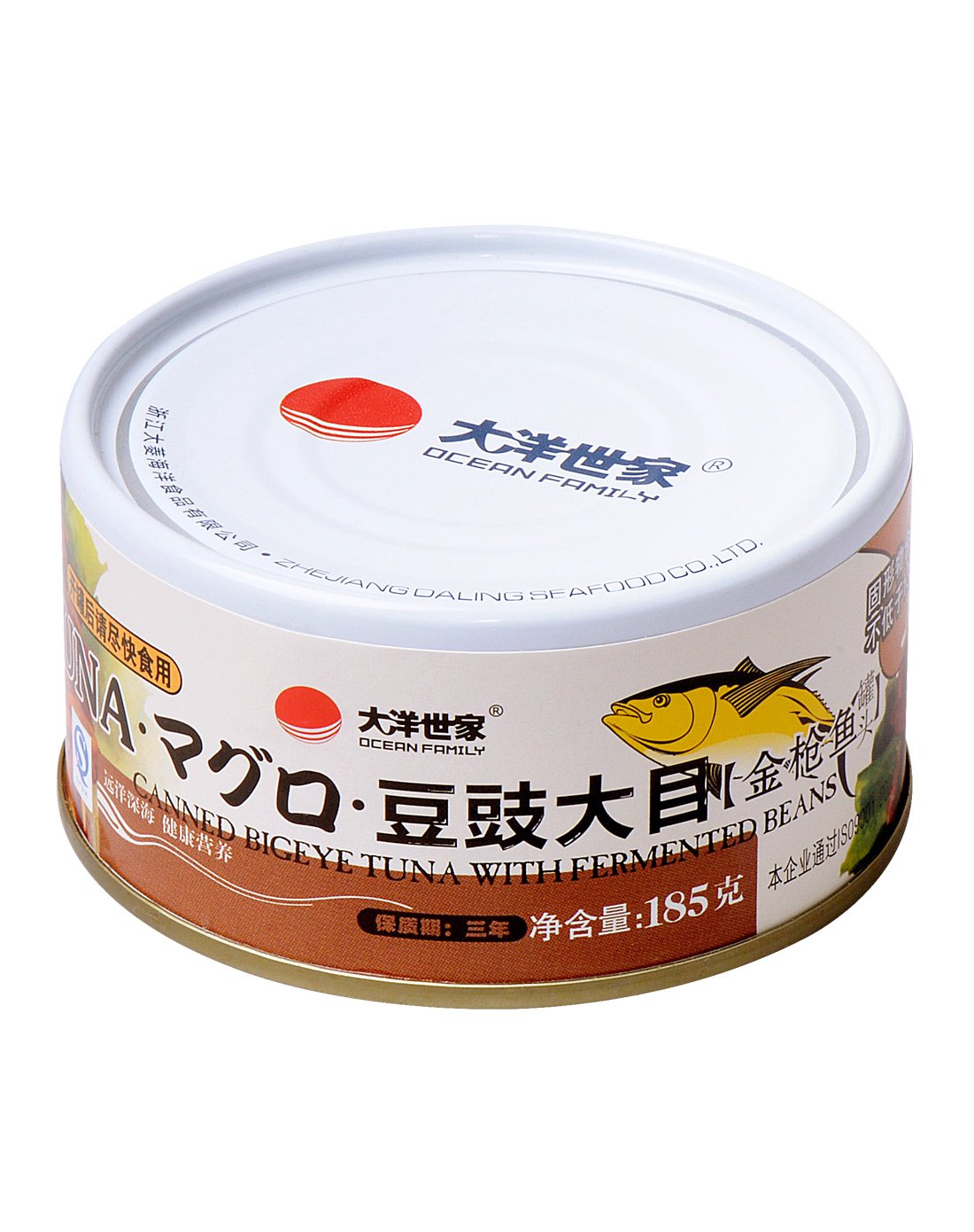 大洋世家豆豉大目金枪鱼罐头