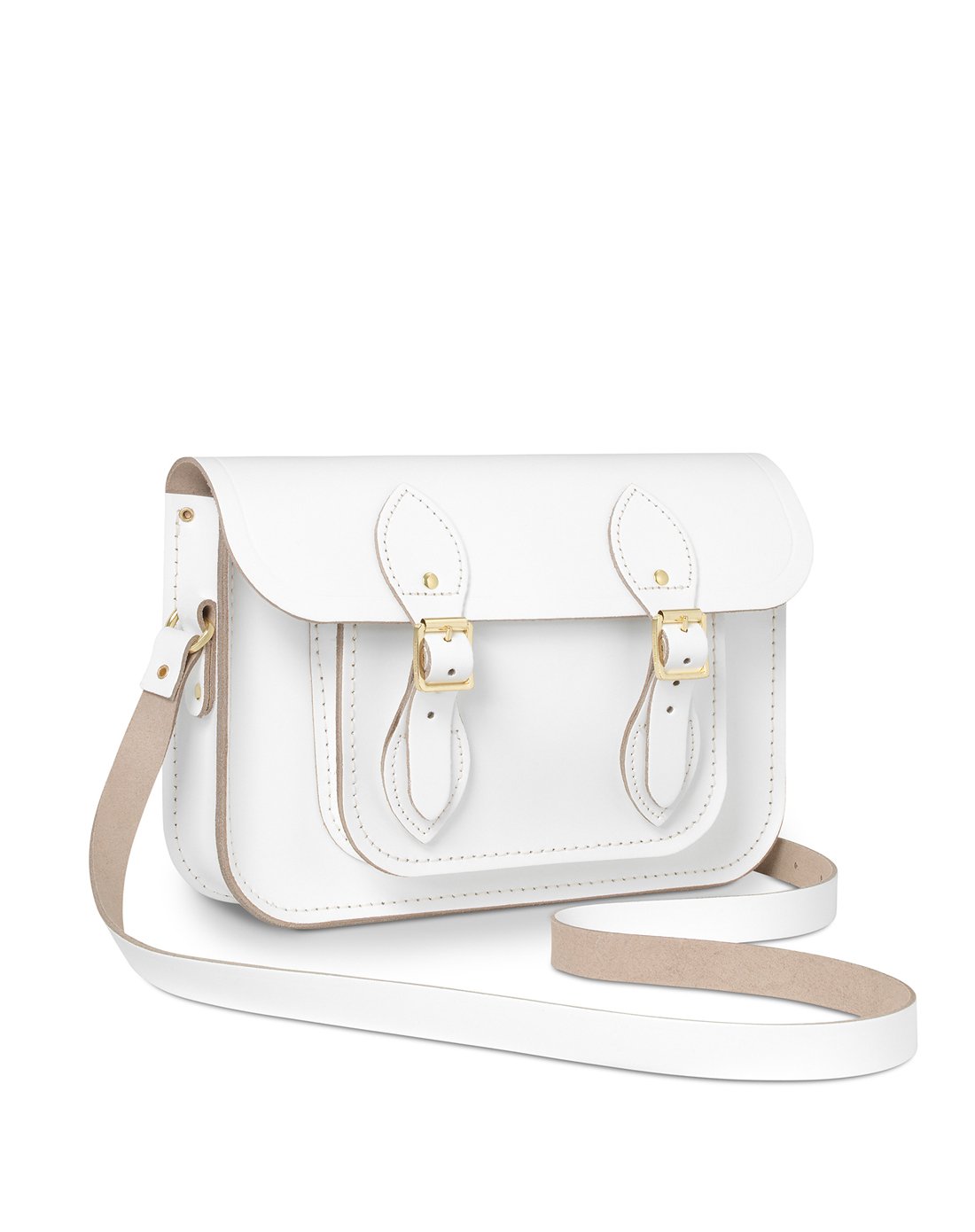 cambridge satchel女款11寸手工牛皮单肩斜跨剑桥包