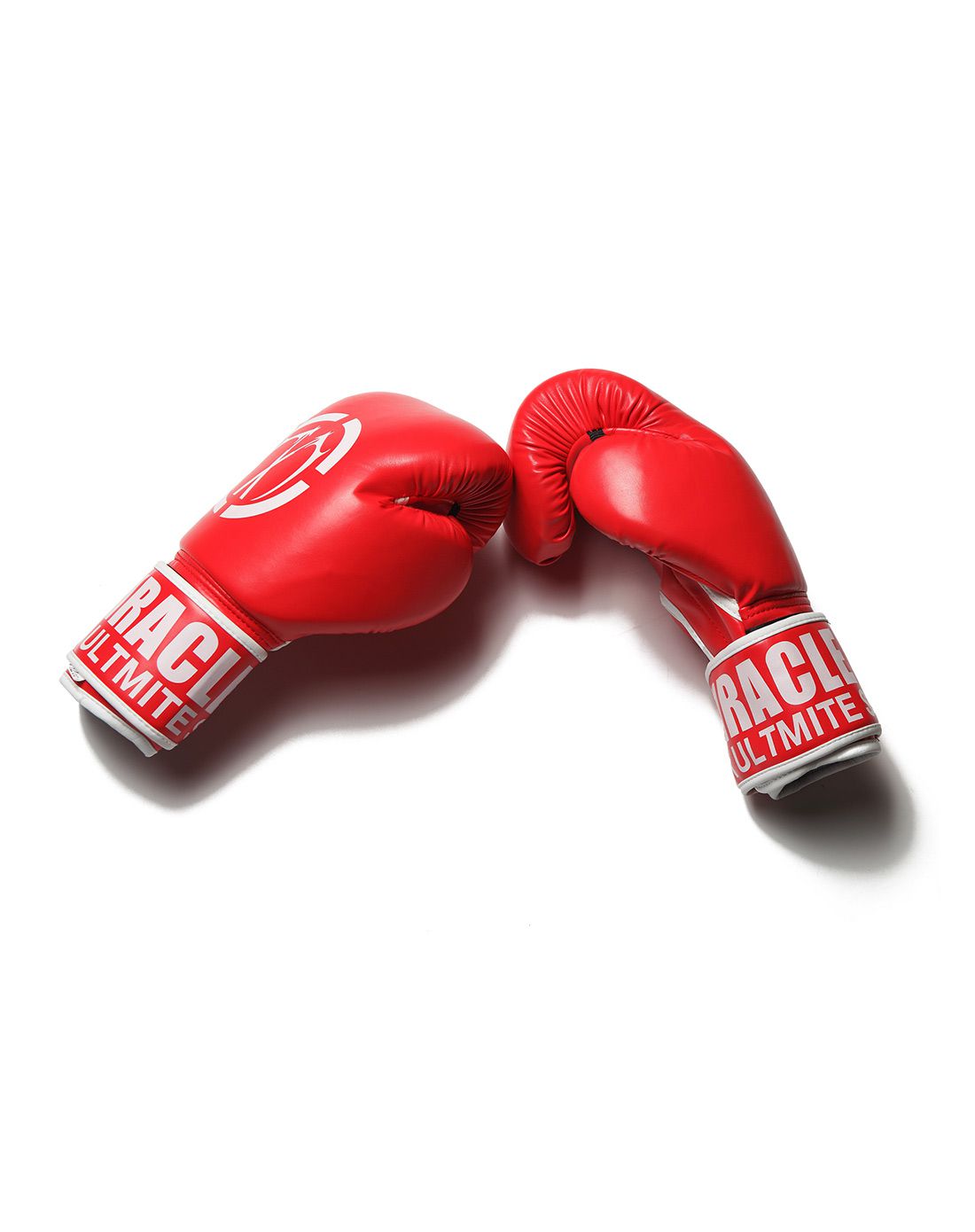 新款潮牌死亡奇迹logo印花红色拳击手套