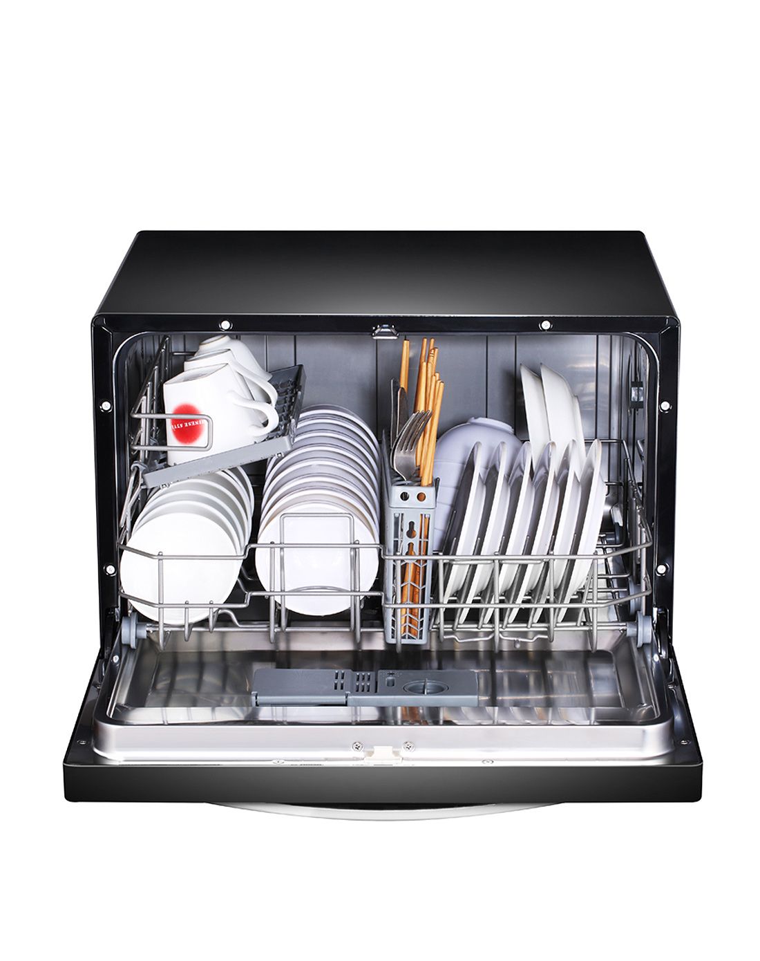 洗碗机全自动智能洗碗消毒烘干一体机