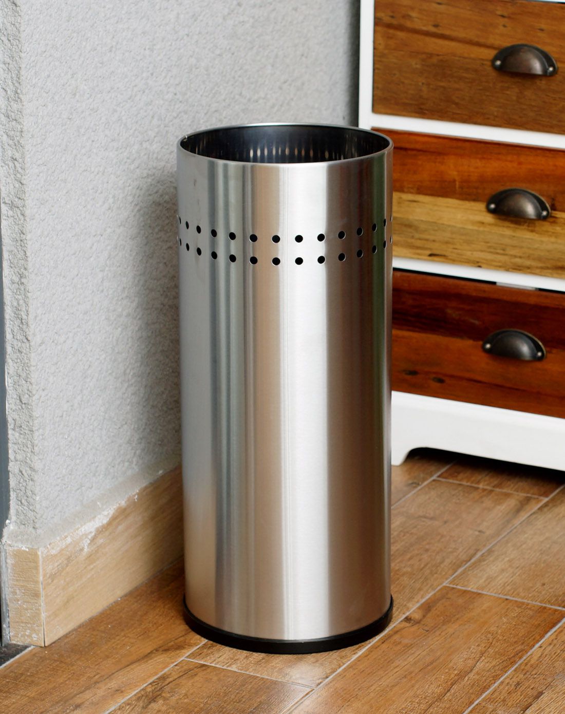 加大号不锈钢拉丝雨伞桶