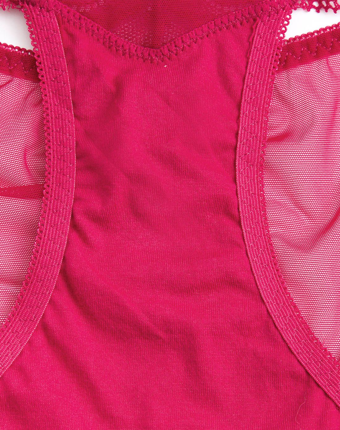 后臀通透性感低腰三角裤