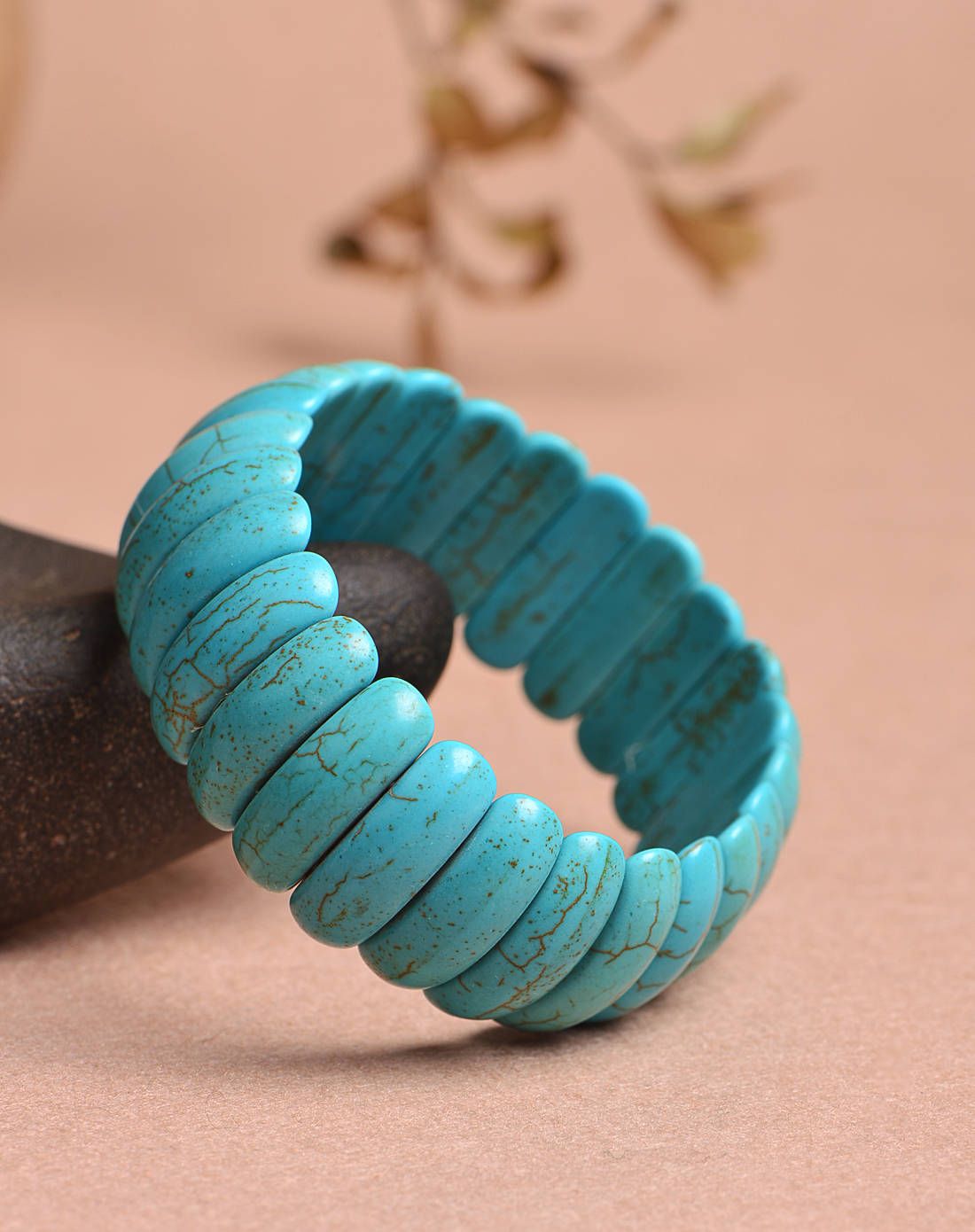 蓝松石手排手链