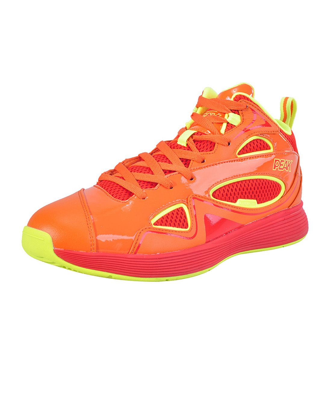 匹克耐磨透气 男款桔配黄色运动篮球鞋 专业系列da620011hhg3_唯品会