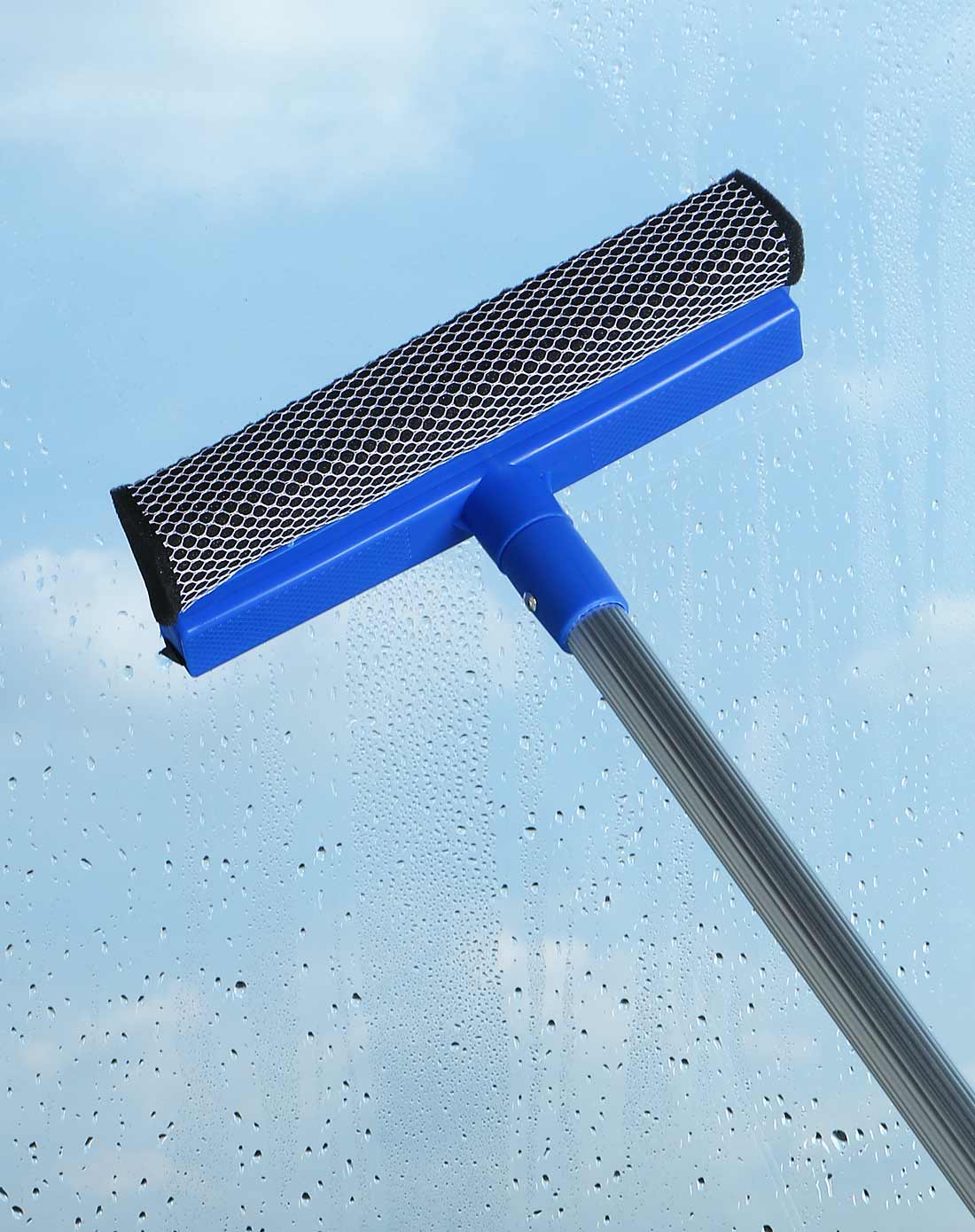 伸缩式双面玻璃窗刮