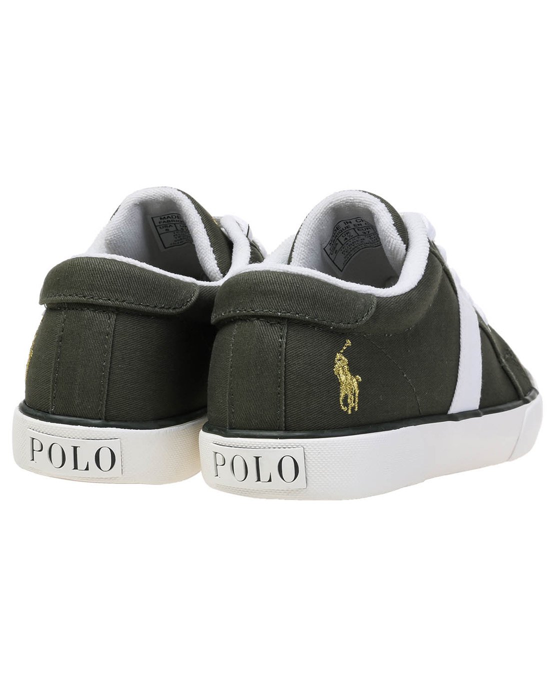 polo ralph lauren 橄榄色休闲鞋humberto ii