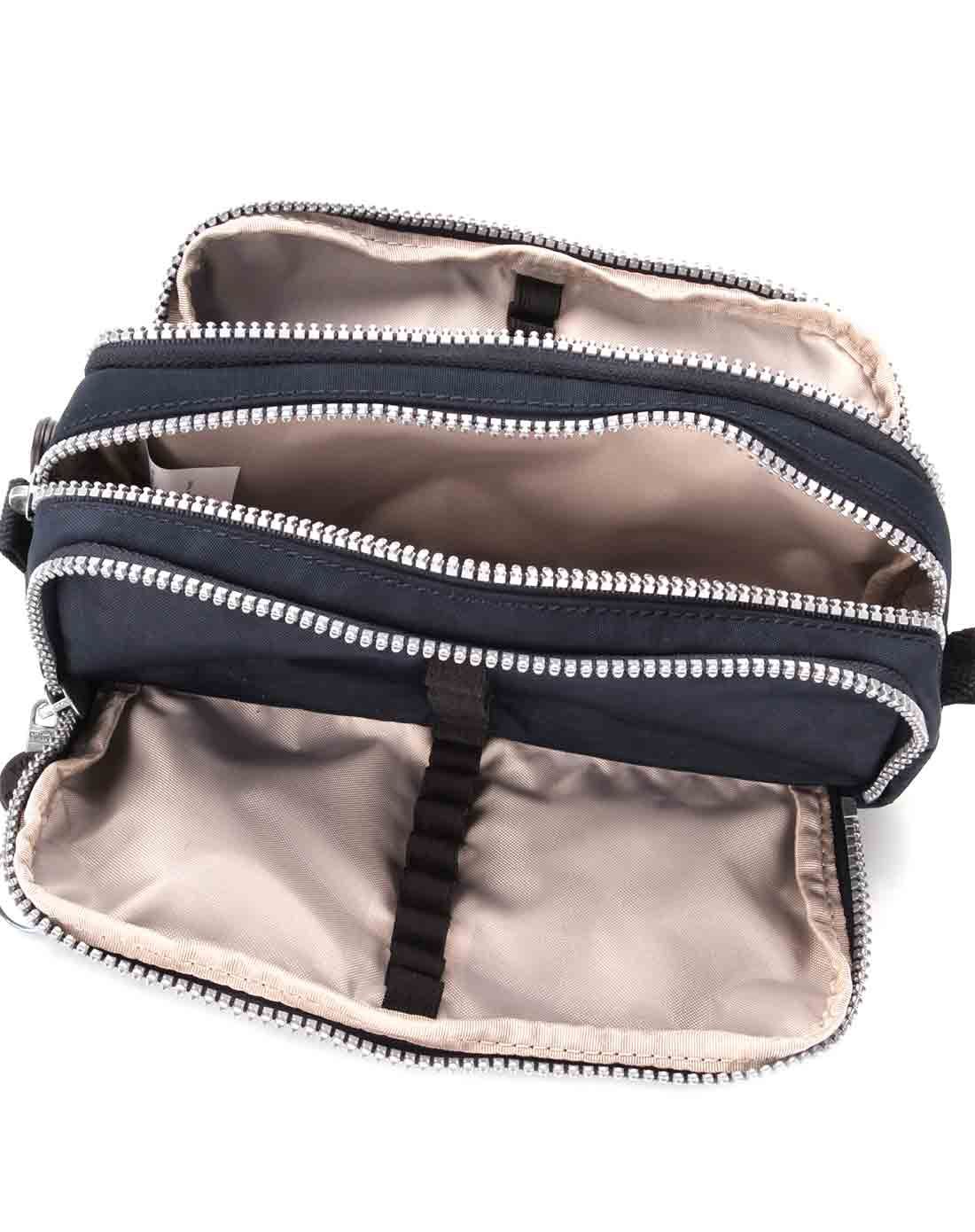 > kipling 尼龙深蓝色笔袋