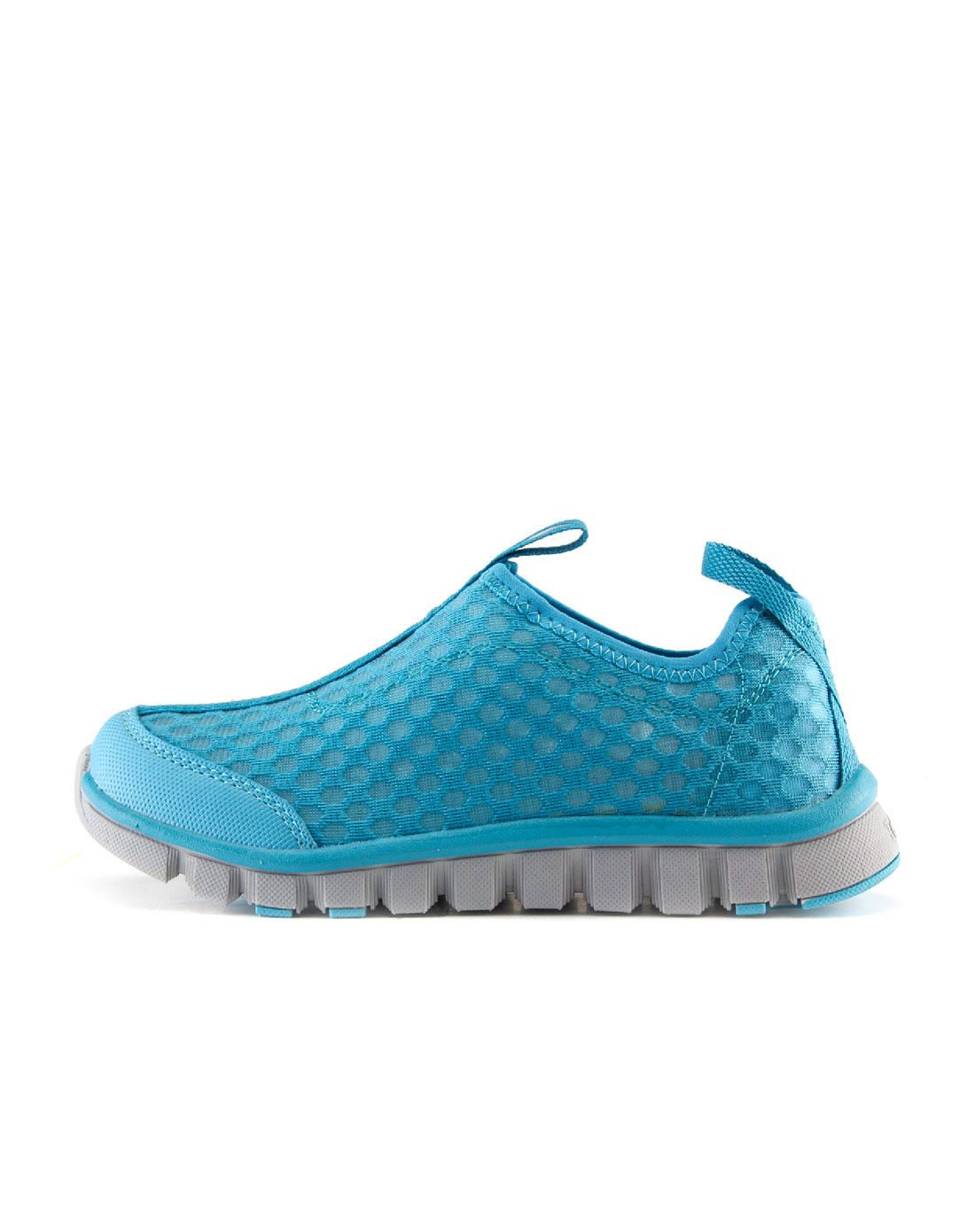 防滑耐磨透气 女款青色户外营地鞋