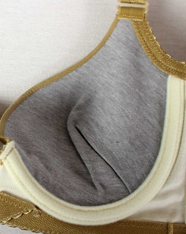 爱黛love esteem内衣专场榴莲/浅黄性感舒适3/4中模杯文胸ad1650alq01