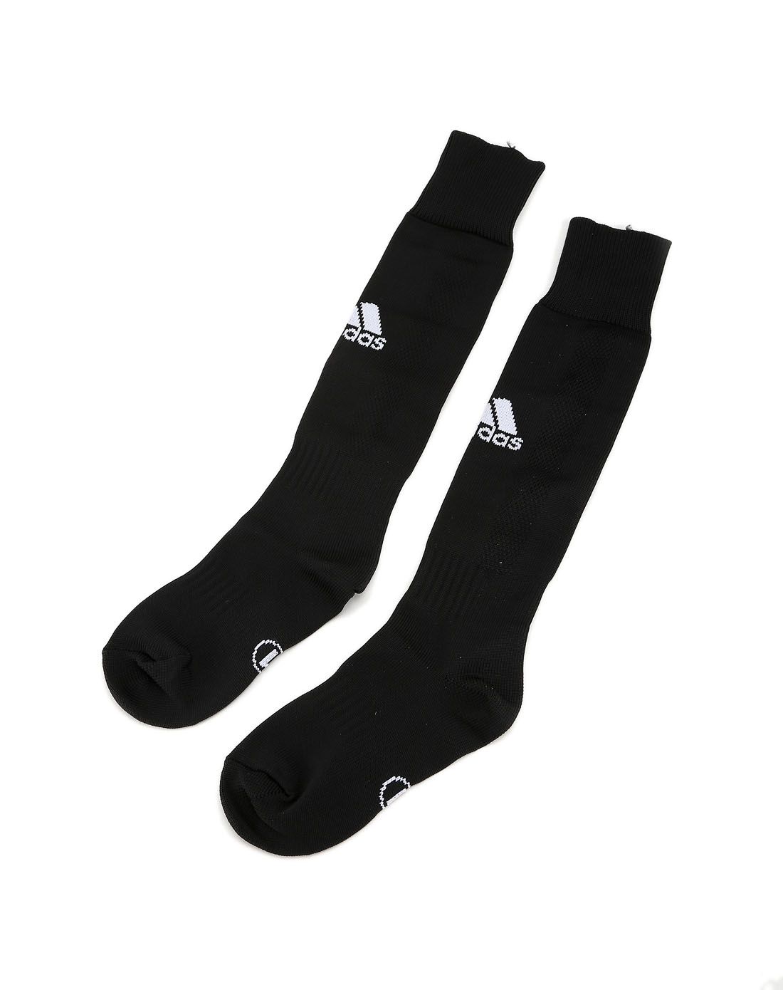 柔软透湿 男款黑色足球袜