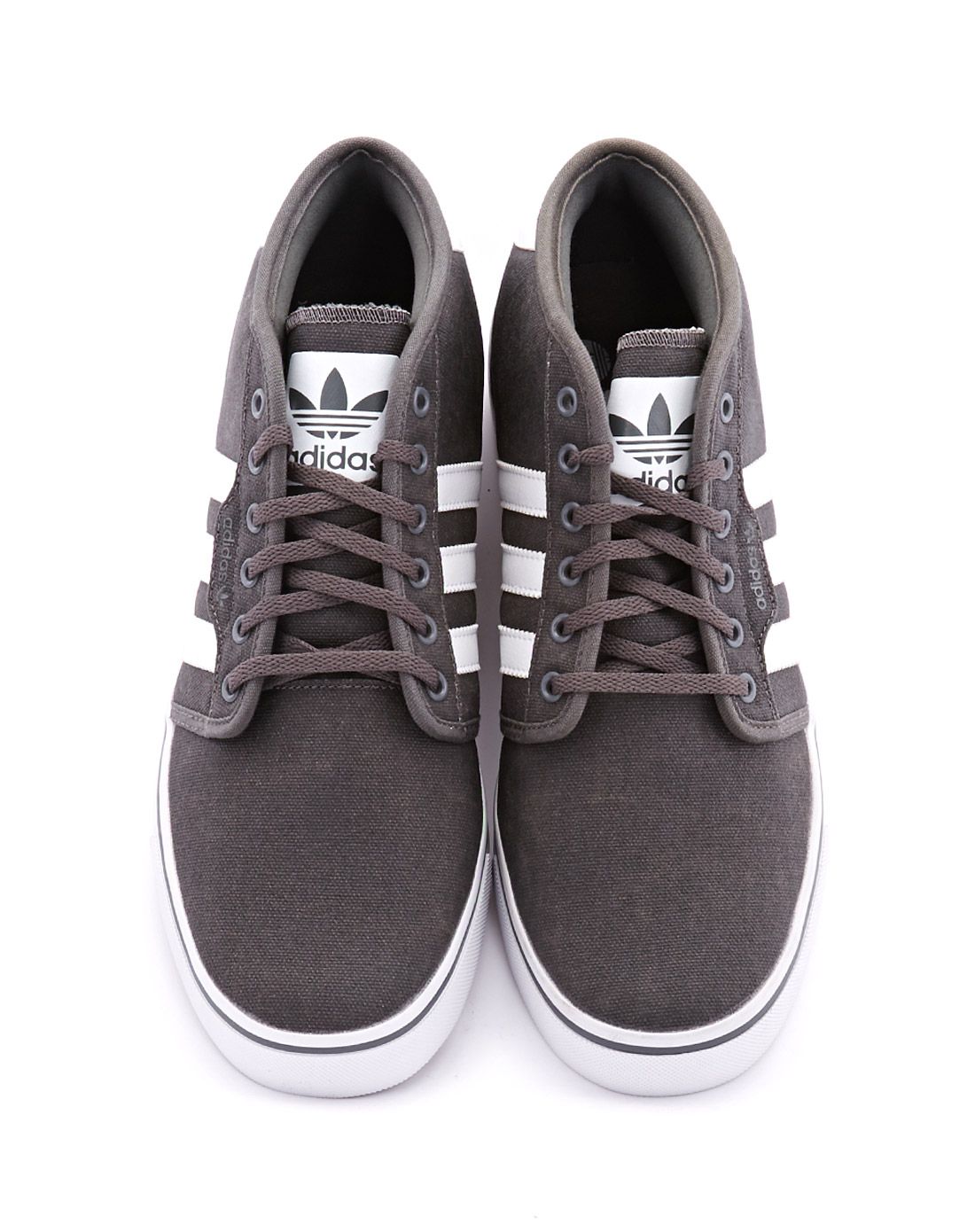 时尚百搭 男款灰色复古鞋 三叶草系列