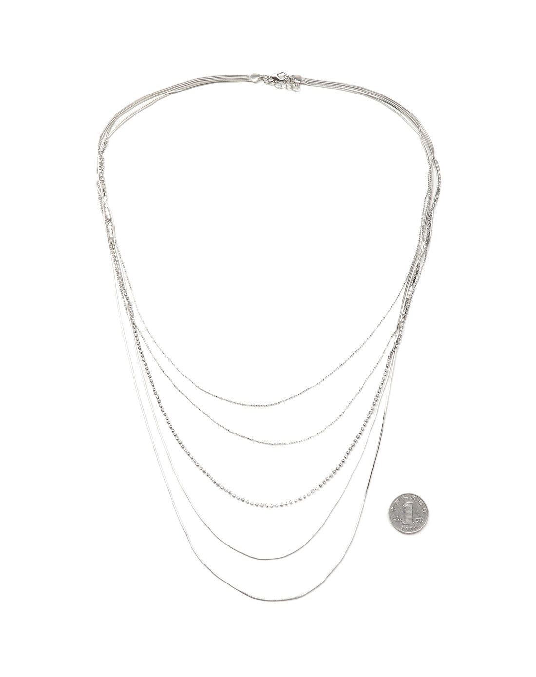 2016年春 哥弟girdear银色时尚百搭项链